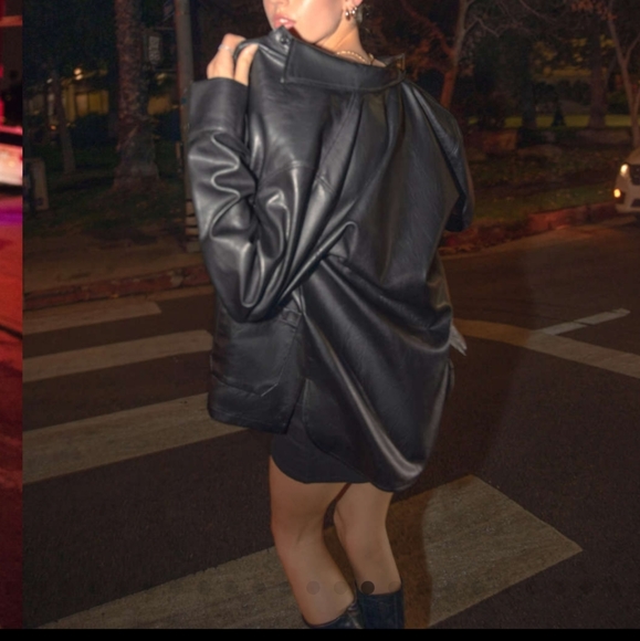 NWT Cider leather jacket - Picture 2 of 4